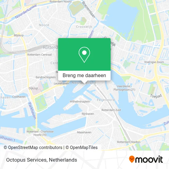Octopus Services kaart