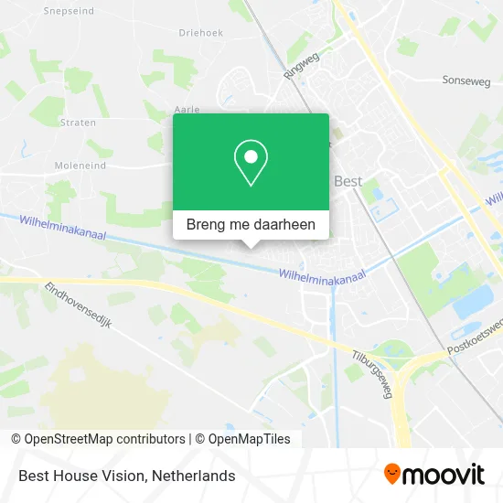 Best House Vision kaart