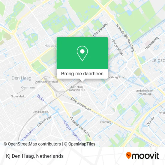 Kj Den Haag kaart