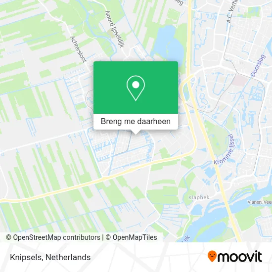 Knipsels kaart
