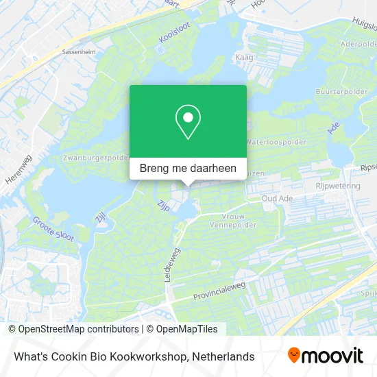 What's Cookin Bio Kookworkshop kaart