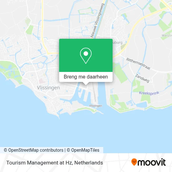 Tourism Management at Hz kaart