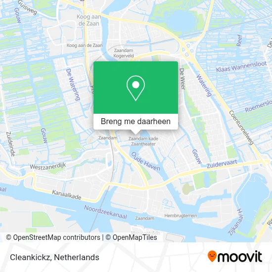 Cleankickz kaart