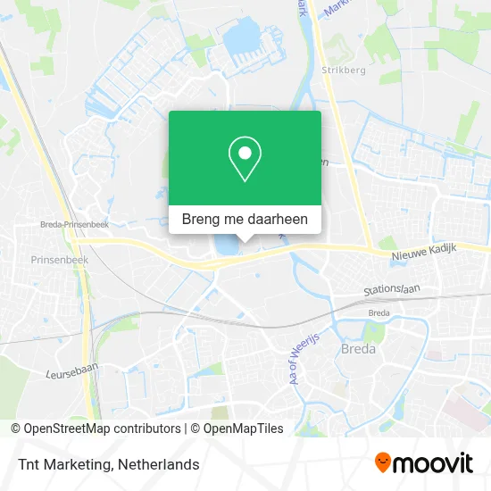 Tnt Marketing kaart