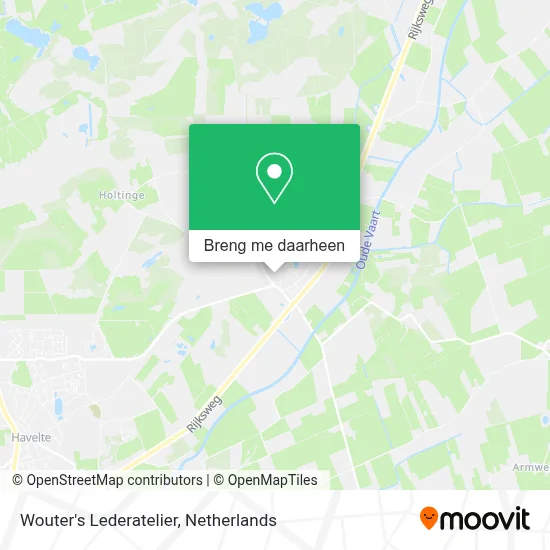Wouter's Lederatelier kaart