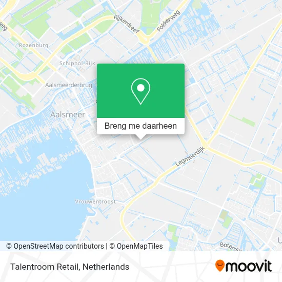 Talentroom Retail kaart