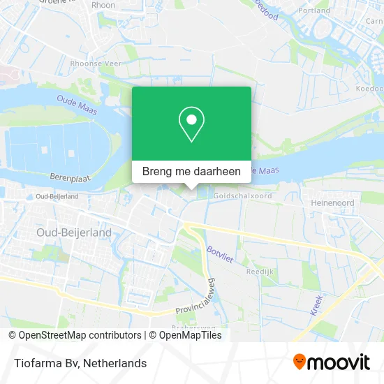 Tiofarma Bv kaart