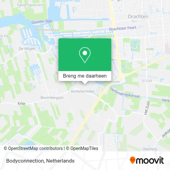 Bodyconnection kaart
