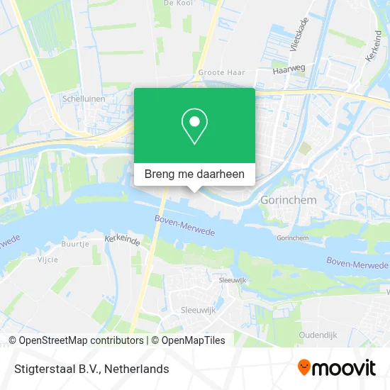 Stigterstaal B.V. kaart