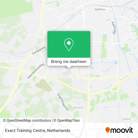Exact Training Centre kaart