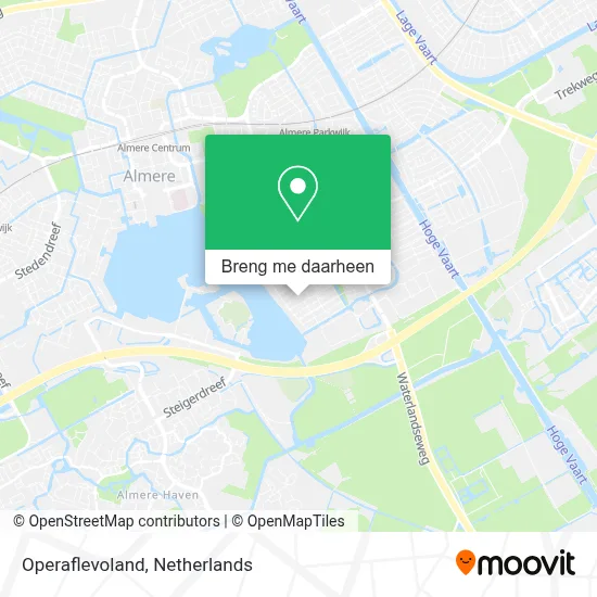 Operaflevoland kaart