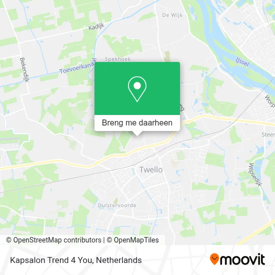 Kapsalon Trend 4 You kaart