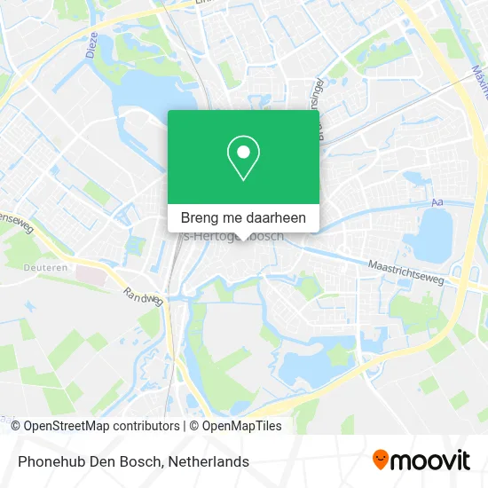Phonehub Den Bosch kaart