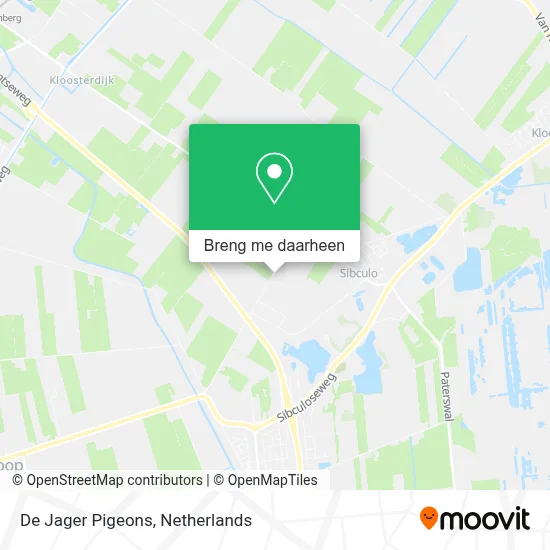 De Jager Pigeons kaart