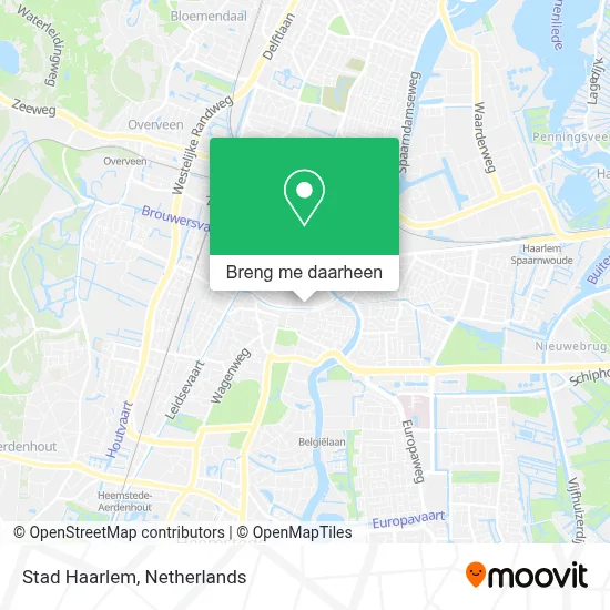 Stad Haarlem kaart