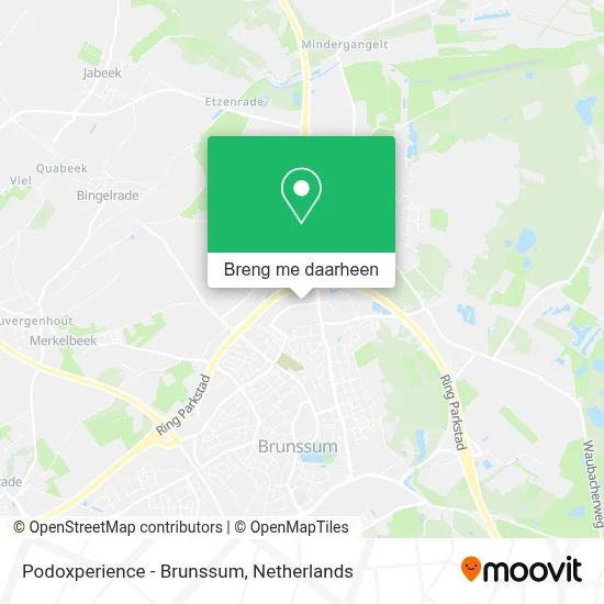 Podoxperience - Brunssum kaart