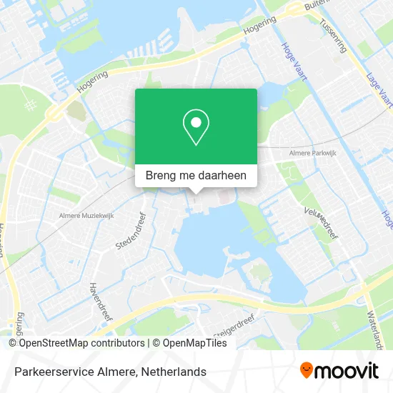Parkeerservice Almere kaart