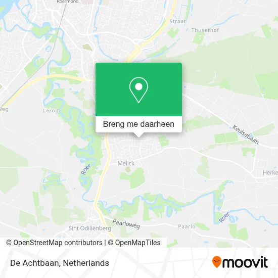 De Achtbaan kaart