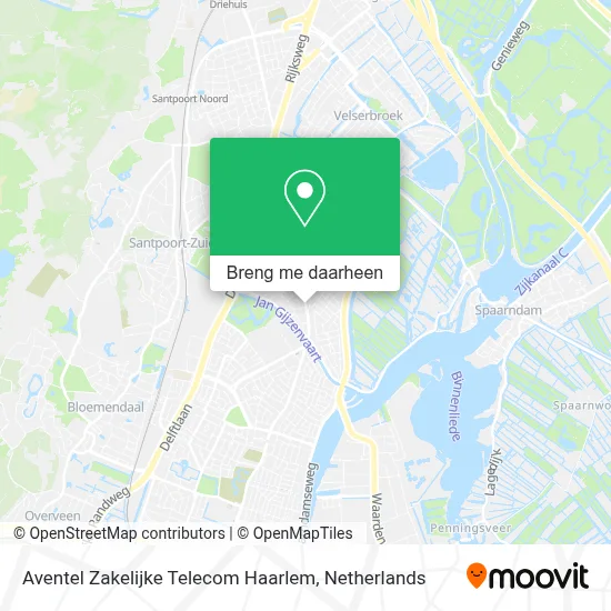 Aventel Zakelijke Telecom Haarlem kaart
