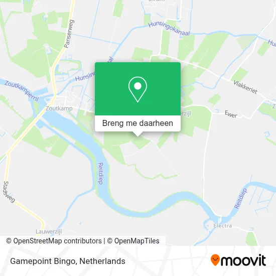 Gamepoint Bingo kaart