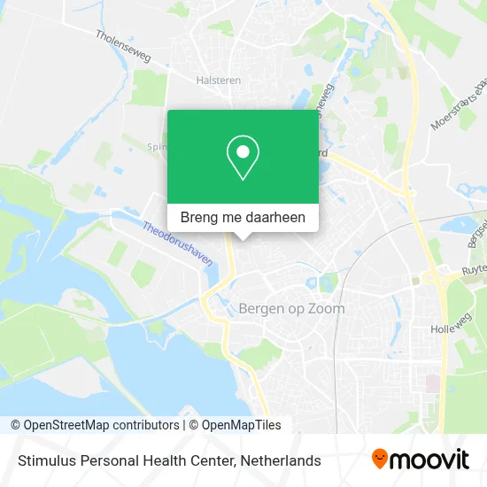 Stimulus Personal Health Center kaart