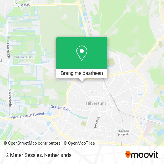 2 Meter Sessies kaart