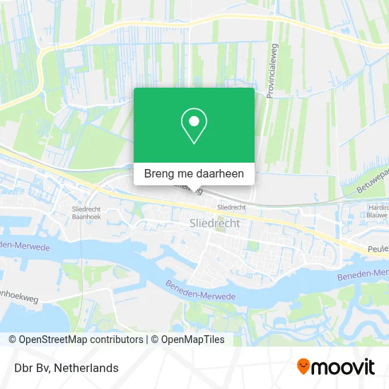 Dbr Bv kaart