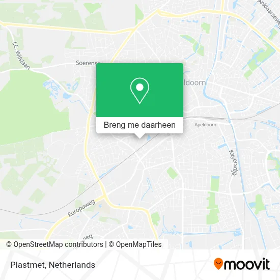 Plastmet kaart