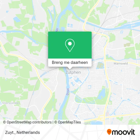 Zuyt. kaart