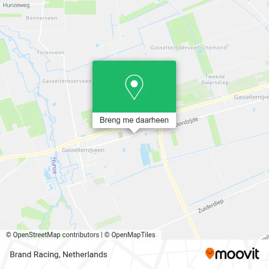Brand Racing kaart