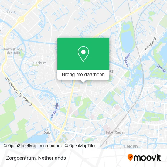 Zorgcentrum kaart