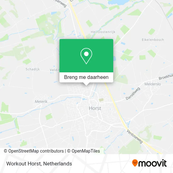 Workout Horst kaart