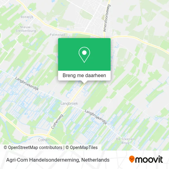 Agri-Com Handelsonderneming kaart
