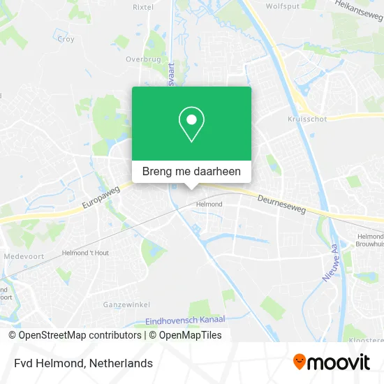 Fvd Helmond kaart