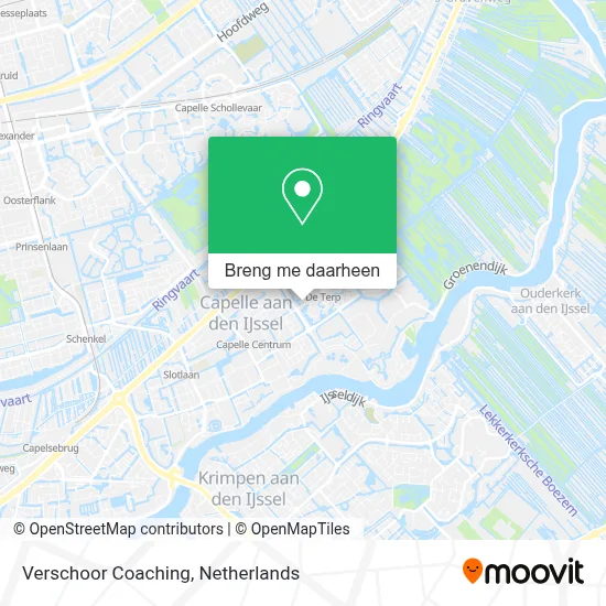Verschoor Coaching kaart