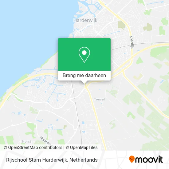 Rijschool Stam Harderwijk kaart