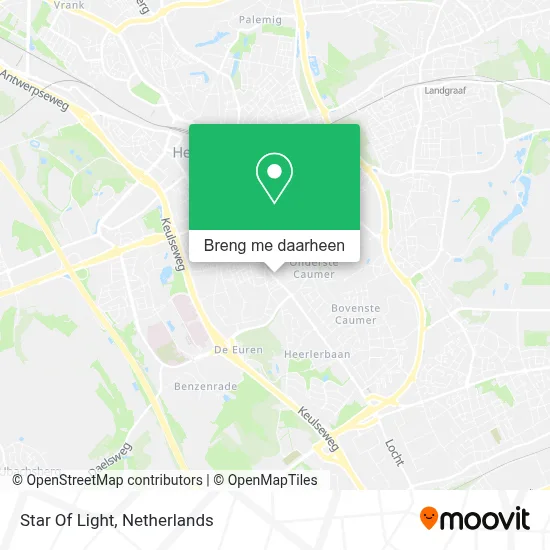 Star Of Light kaart