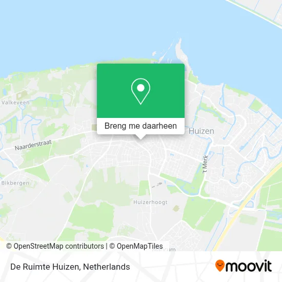 De Ruimte Huizen kaart