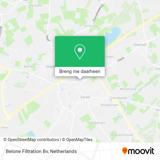 Belone Filtration Bv kaart