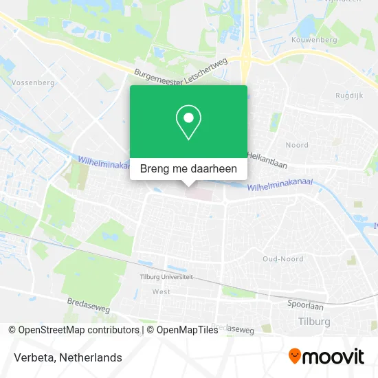 Verbeta kaart