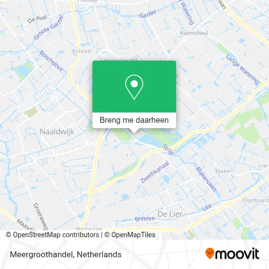 Meergroothandel kaart