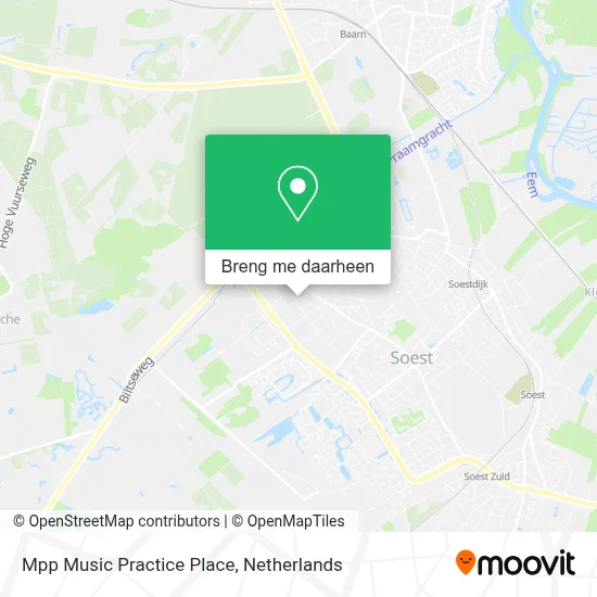 Mpp Music Practice Place kaart