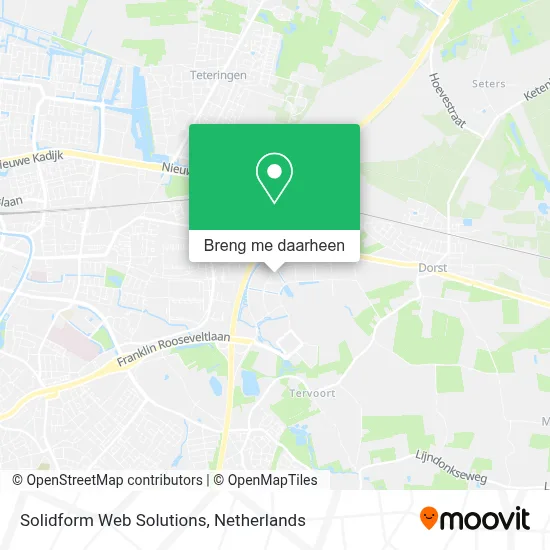 Solidform Web Solutions kaart