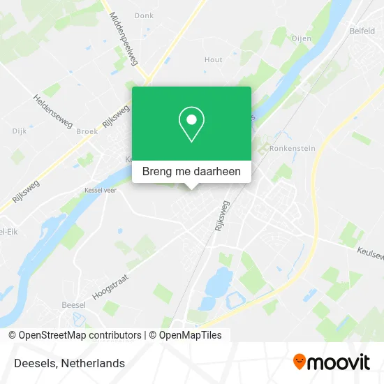 Deesels kaart