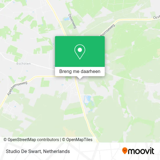 Studio De Swart kaart