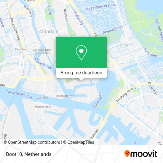 Boot10 kaart
