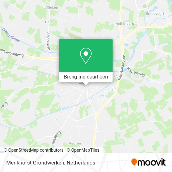Menkhorst Grondwerken kaart