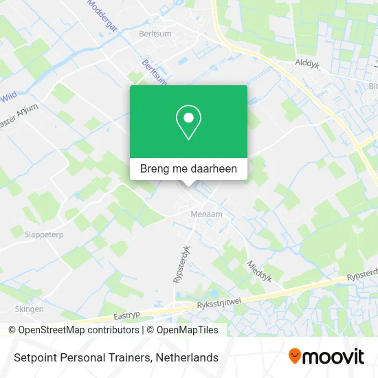 Setpoint Personal Trainers kaart