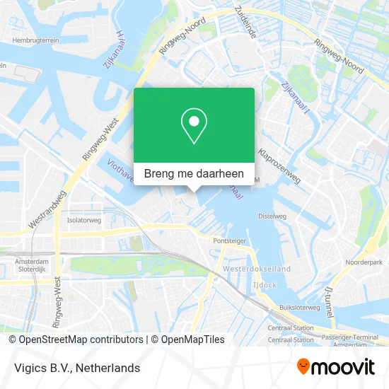 Vigics B.V. kaart