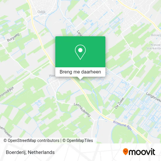 Boerderij kaart